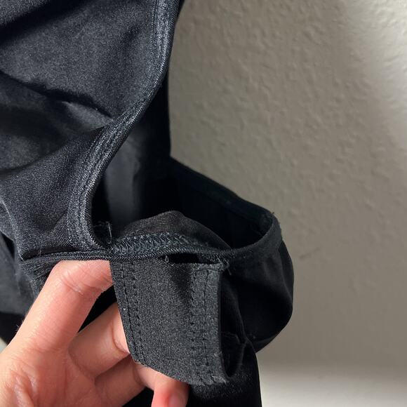 y2k vintage black cutout minimalist sexy bodycon halter club party mini dress - Picture 8 of 8